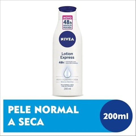 Loção Deo-Hidratante Nivea Lotion Express 200Ml