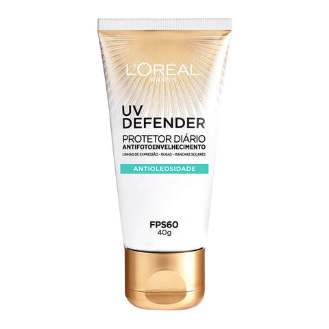 Protetor Solar Facial L'Oréal Expertise Antioleosidade Sem Cor - FPS 60 - 40 g (A1)