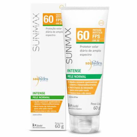 Protetor Solar Sunmax Intense Normal - FPS 60 - 60 g