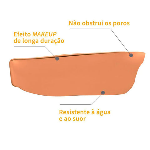 Protetor Solar Facial Bioderma Photoderm Cover Touch Mineral Escuro - FPS 50+ Escuro - 40 g