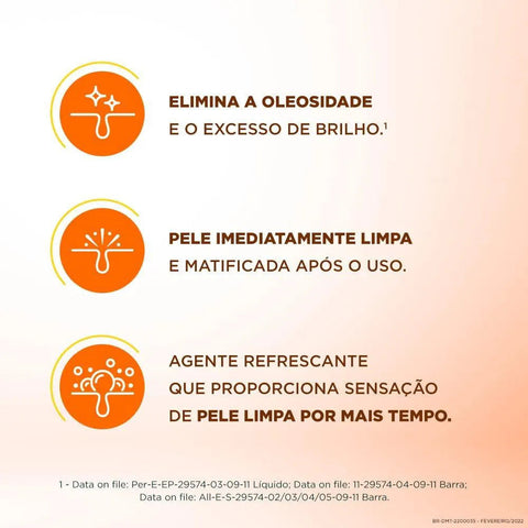 Sabonete Dermotivin Oil Control Líquido, 1 Unidade Com 120Ml