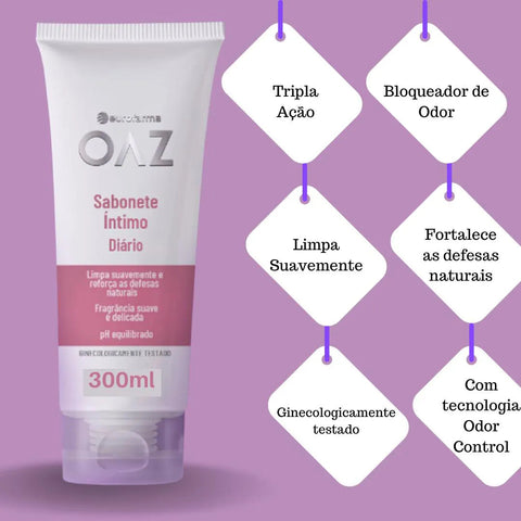 Kit C2 Sabonete Íntimo Oaz 300mLCada – Eurofarma