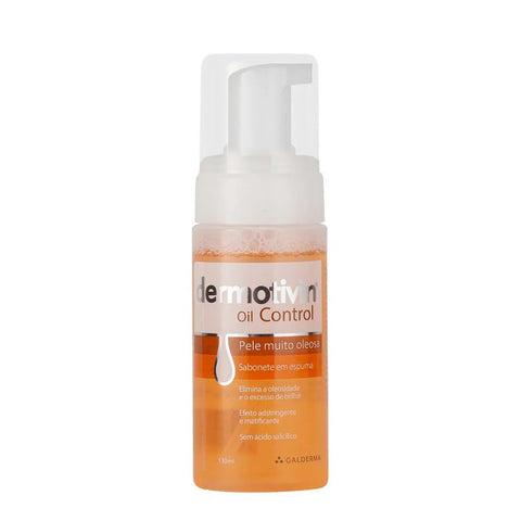 Sabonete Dermotivin Oil Control Espuma, 1 Unidade Com 130Ml