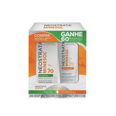 Kit Neostrata Minesol Protetor Solar Facial Oil Control + Protetor Solar Corporal FPS 70 + 70 - 40 g + 120 mL