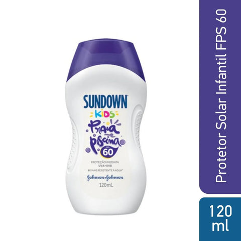 Protetor Solar Sundown Kids FPS 60 - 120 mL
