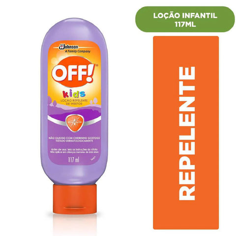 Repelente Off Kids Loção 117 Ml
