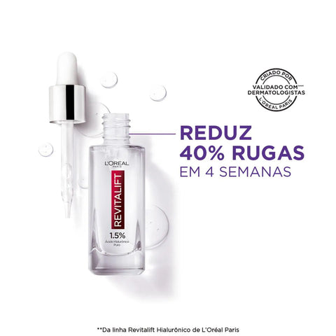 Sérum Facial L'Óreal Preenchedor Revitalift Hialurônico 30ml