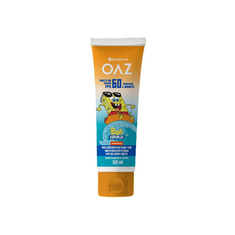 Protetor Solar Infantil Oaz Bob Esponja FPS 60 - 125 mL