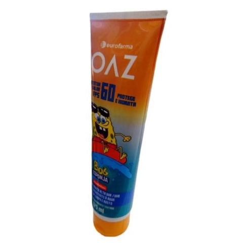 Protetor Solar Infantil Oaz Bob Esponja FPS 60 - 125 mL