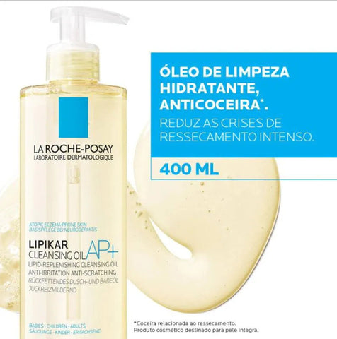 Lipikar Óleo Cleansing Ap+ 400 Ml