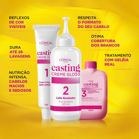 Tonalizante L'Oréal Casting Creme Gloss Nº 535 Chocolate