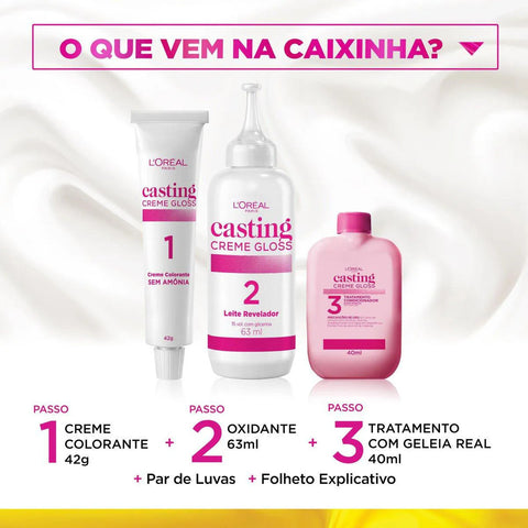Tonalizante L'Oréal Casting Creme Gloss Nº 535 Chocolate