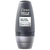 Desodorante Masculino Dove Men + Care Sem Perfume, Roll-On, 1 Unidade Com 50Ml