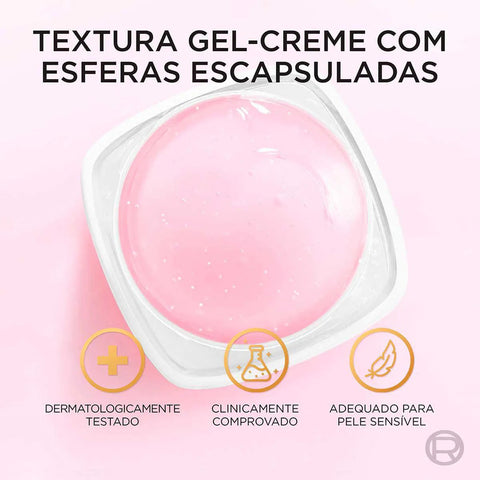 Gel-Creme Facial Anti-Marcas Noite L'Oréal Paris Glycolic Bright 49g