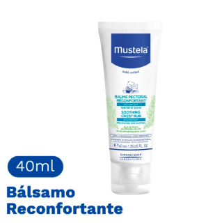 Bálsamo Reconfortante Mustela para Massagem Peitoral em Bebês 40ml
