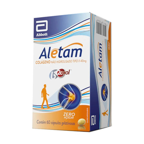 Aletam 40mg - 60 Unidades - Cápsula