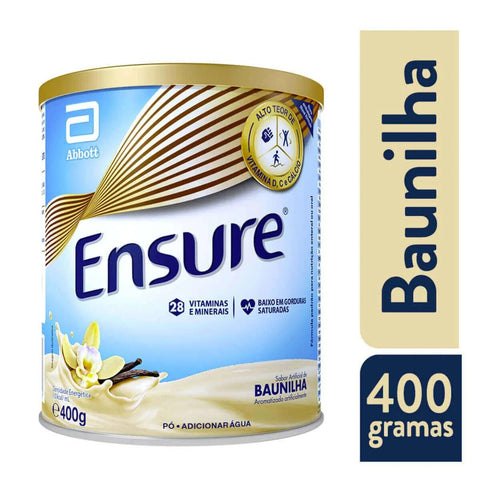Ensure Baunilha - 400 g - Pó para Solução