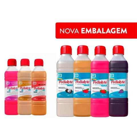 Pedialyte Max Sabor Maçã Solução 500ml