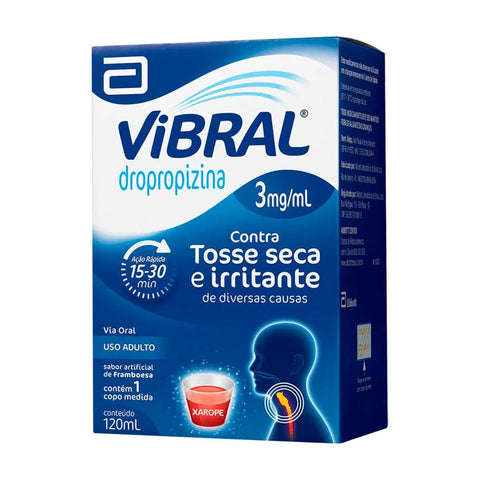 Vibral  3mg/mL - 120 mL - Xarope