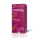 Cefalium One  750mg - 20 Unidades - Comprimido