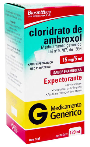 Cloridrato de Ambroxol (Aché) 3mg/mL - 120 mL - Xarope