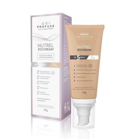 Creme Nutrel CC Cream Pele Clara - FPS 30 - 50 g