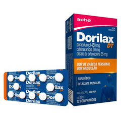 Dorilax DT 450mg + 50mg + 35mg - 12 Unidades - Comprimido