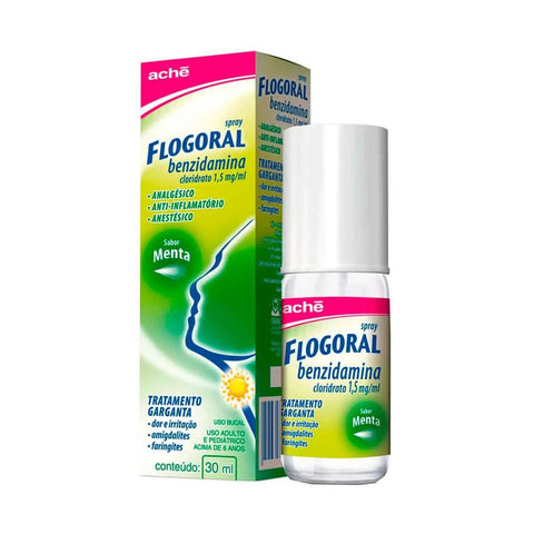 Flogoral 1,5mg/mL - 30 mL - Sabor Mensa - Spray
