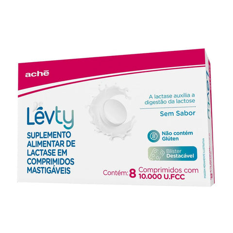 Lévty 10000UFCC - 8 Unidades - Comprimido