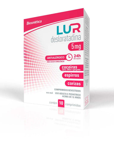 Lur 5mg - 10 Unidades - Comprimido