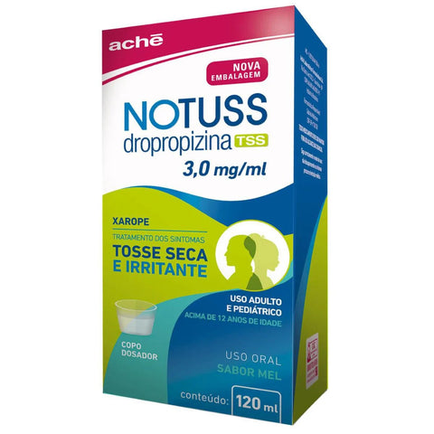 Notuss 3mg/mL - 120 mL - Xarope