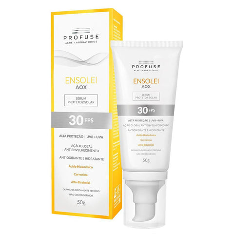 Protetor Solar Profuse Ensolei Aox FPS 30 - 50 g