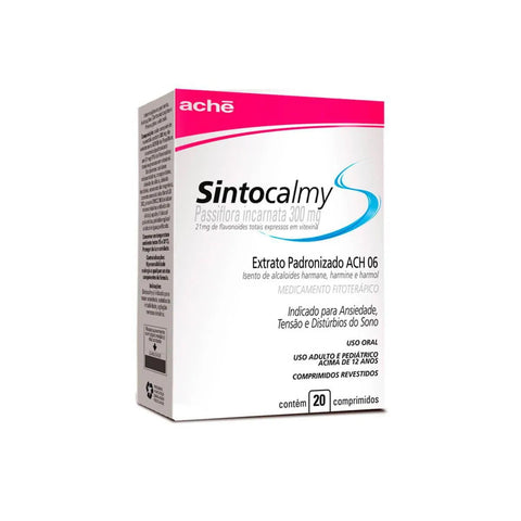 Sintocalmy 300mg - 20 Unidades - Comprimido