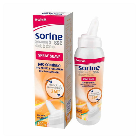 Sorine SSC  9mg/mL - 100 mL - Solução