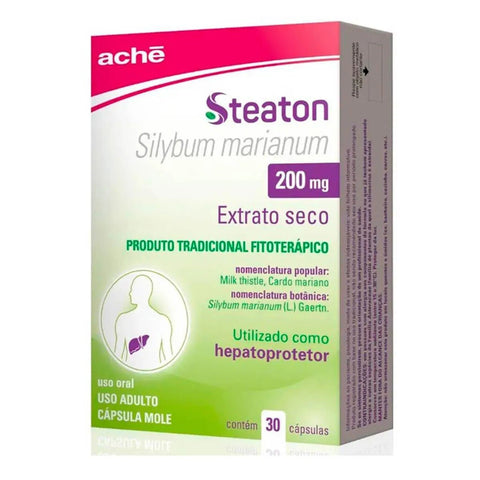 Steaton 200mg - 30 Unidades - Cápsula