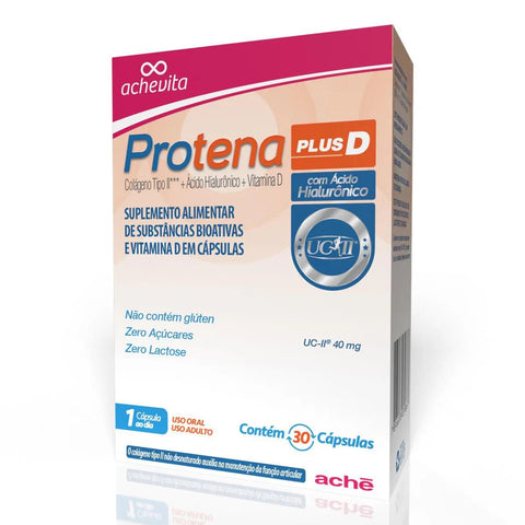 Suplemento Alimentar Protena Plus D 30 Unidades - Cápsula