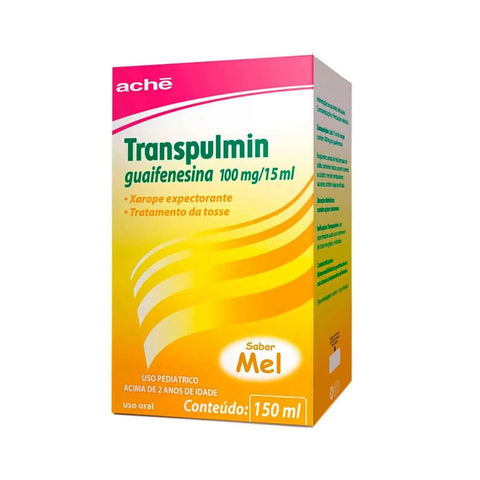 Transpulmin 6,667mg/mL - 150 mL - Xarope