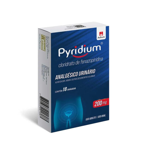 Pyridium 200mg - 18 Unidades - Comprimido
