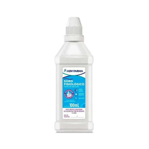 Soro Fisiológico 0,9%  100 mL - Solução