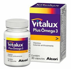 Suplemento Alimentar Vitalux Plus Ômega 3  30 Unidades - Cápsula