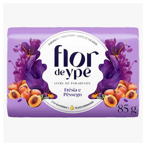Sabonete Em Barra Flor de Ypê Frésia e Pêssego 85g