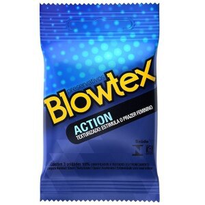 Preservativo Blowtex Action 3 Unidades