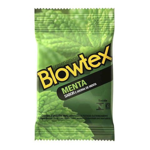 Preservativo Blowtex Menta 3 Unidades