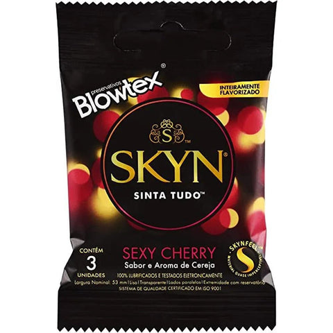 Preservativo Blowtex Skyn Chery 3 Unidades