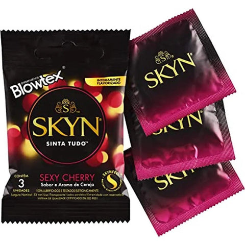 Preservativo Blowtex Skyn Chery 3 Unidades