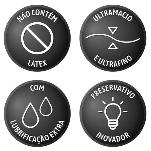 Preservativo Blowtex Skyn Extra Lubrificado 3 Unidades