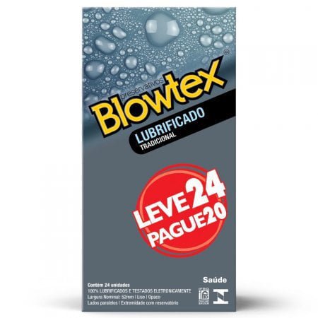 Preservativo Blowtex Tradicional 20 + 4 Unidades