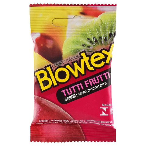 Preservativo Blowtex Tutti-Frutti 3 Unidades