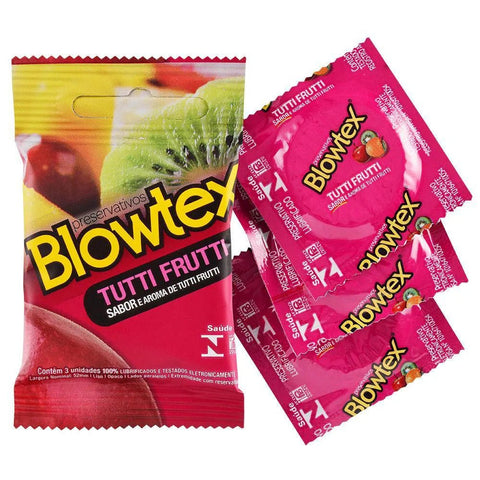 Preservativo Blowtex Tutti-Frutti 3 Unidades