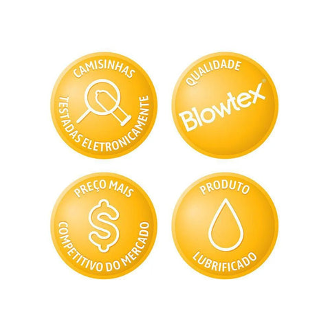 Preservativo Blowtex Tutti-Frutti 3 Unidades